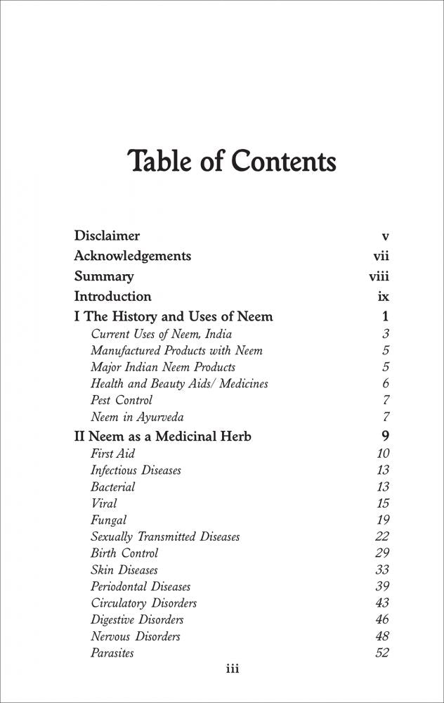 Neem: The Ultimate Herb