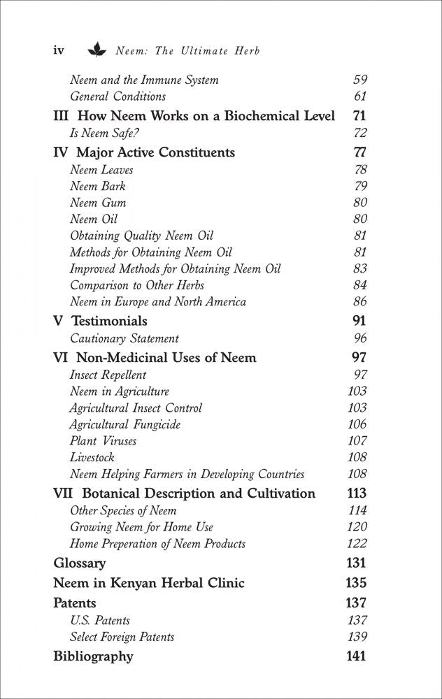 Neem: The Ultimate Herb