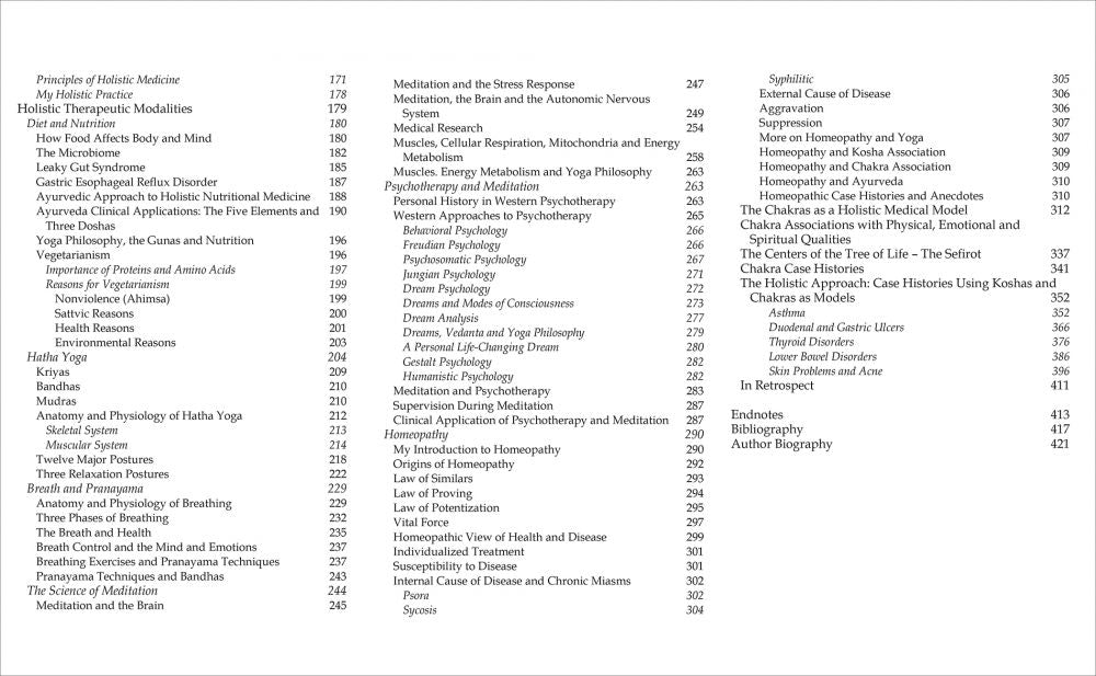 A Physicians Journey : Yoga and Meditation to Holistic Medicine