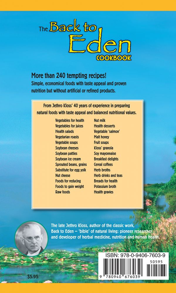 Back To Eden Cookbook