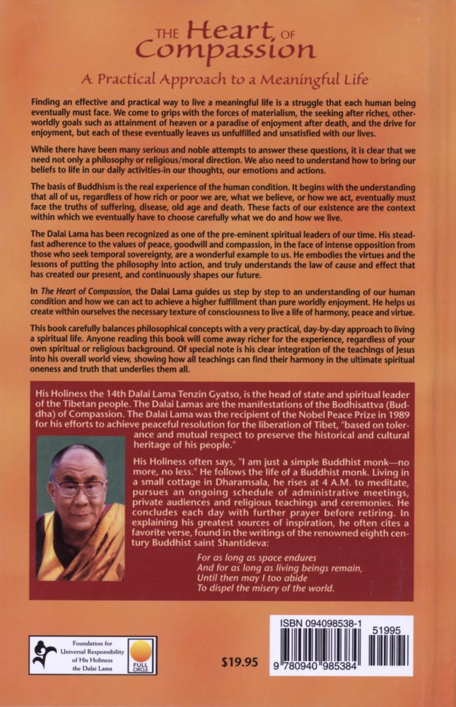 Heart of Compassion: A Practical Approach to a Meaningful Life