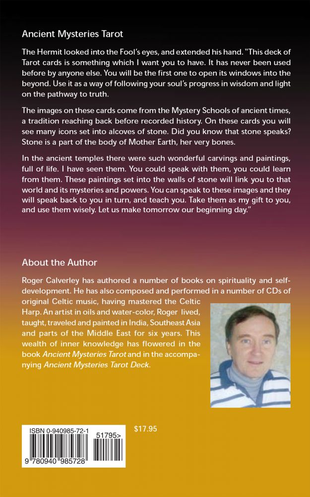 Ancient Mysteries Tarot Book