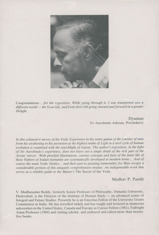 Vedic Epiphany, Vol. 1: The Vedic Vision