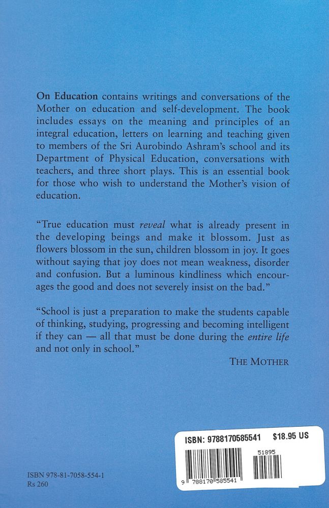 The Mother on Education