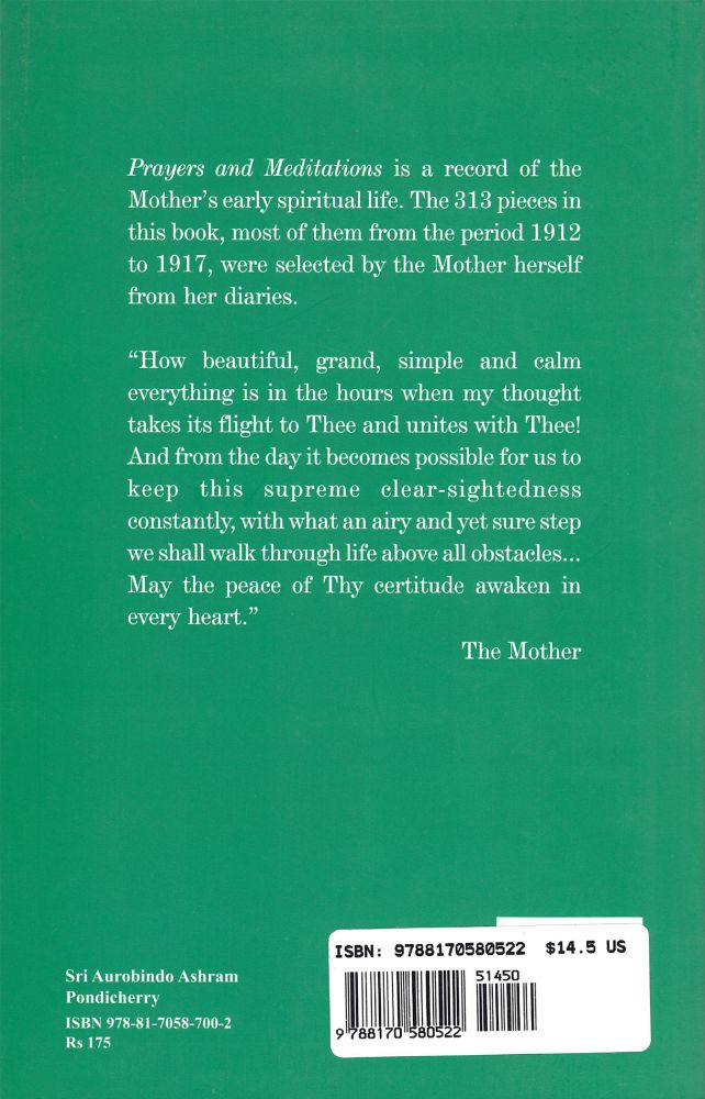 Prayers and Meditations