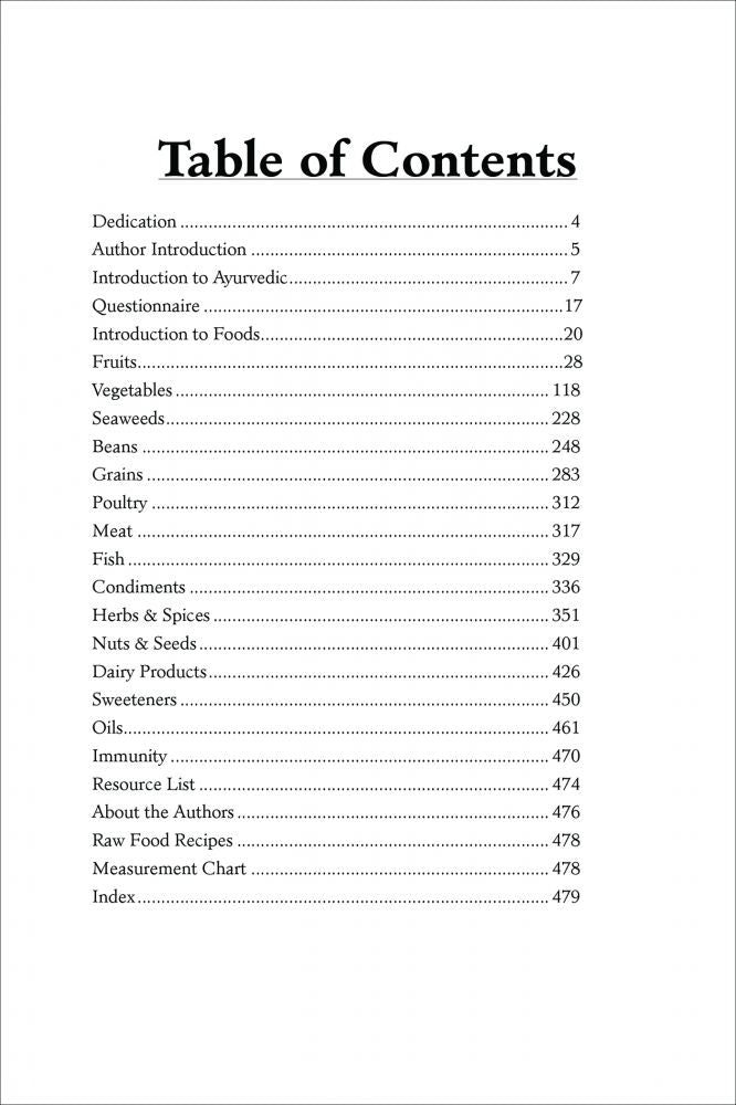 Ayurvedic Curative Cuisine For Everyone