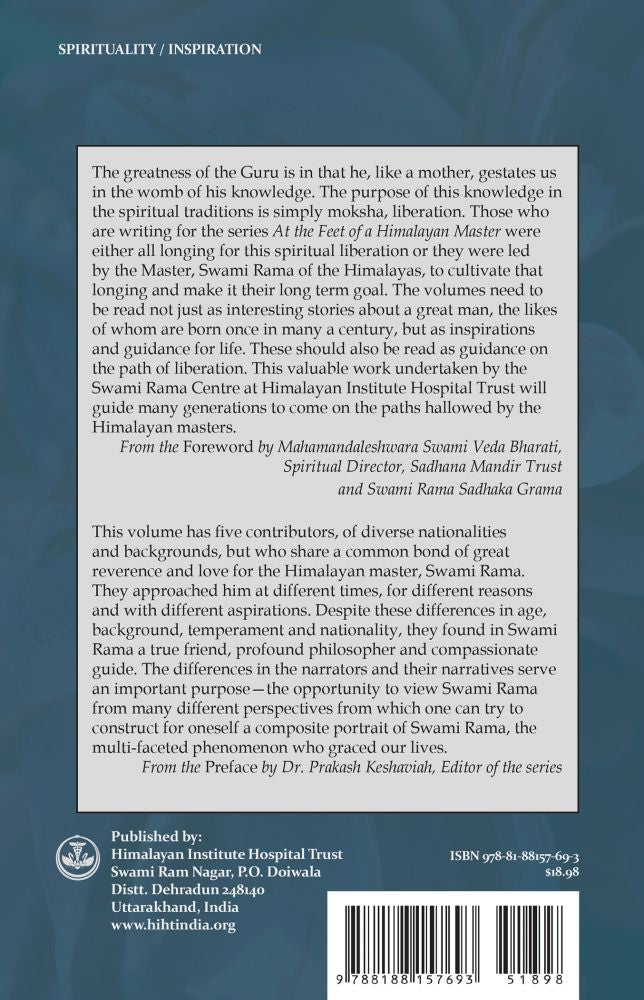 At the Feet of a Himalayan Master Volume 3 Remembering Swami Rama
