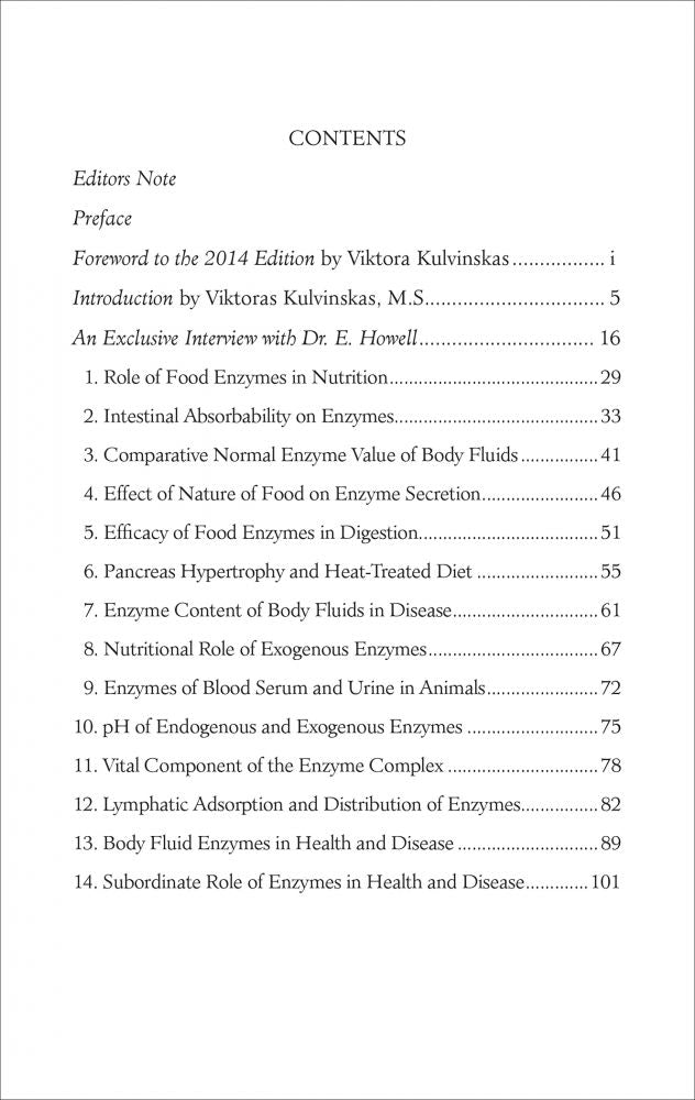 Food Enzymes for Health and Longevity 3rd Ed