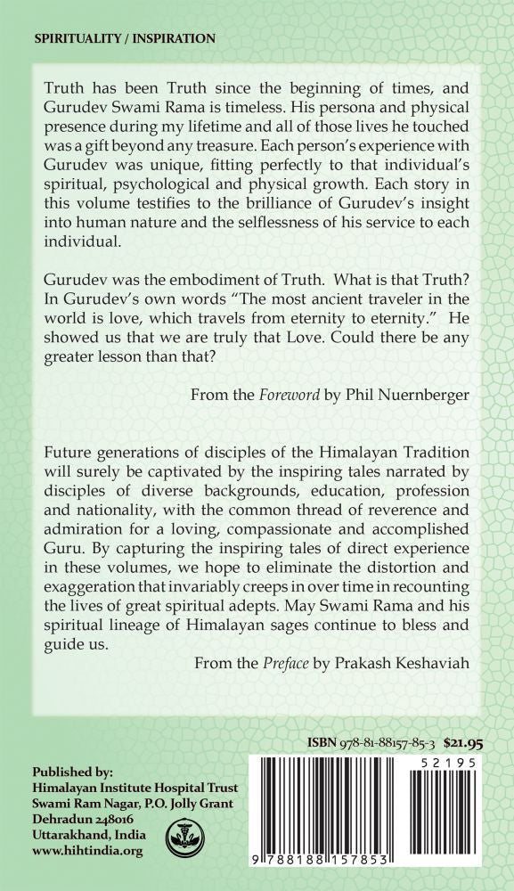 At the Feet of a Himalayan Master Volume 6 Remembering Swami Rama