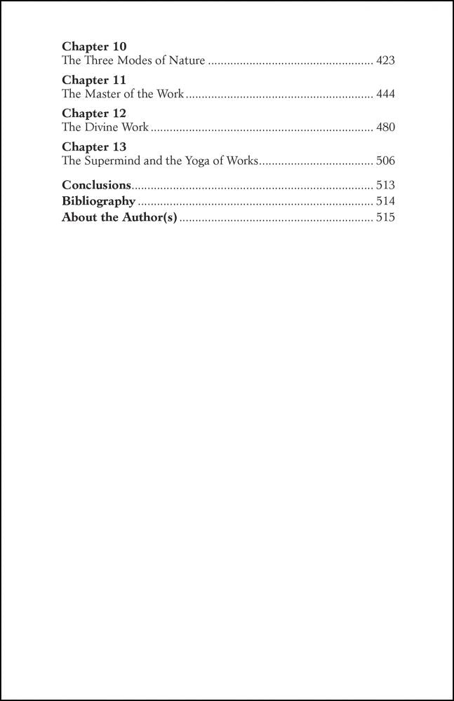 Readings in Sri Aurobindos Synthesis of Yoga Volume 1