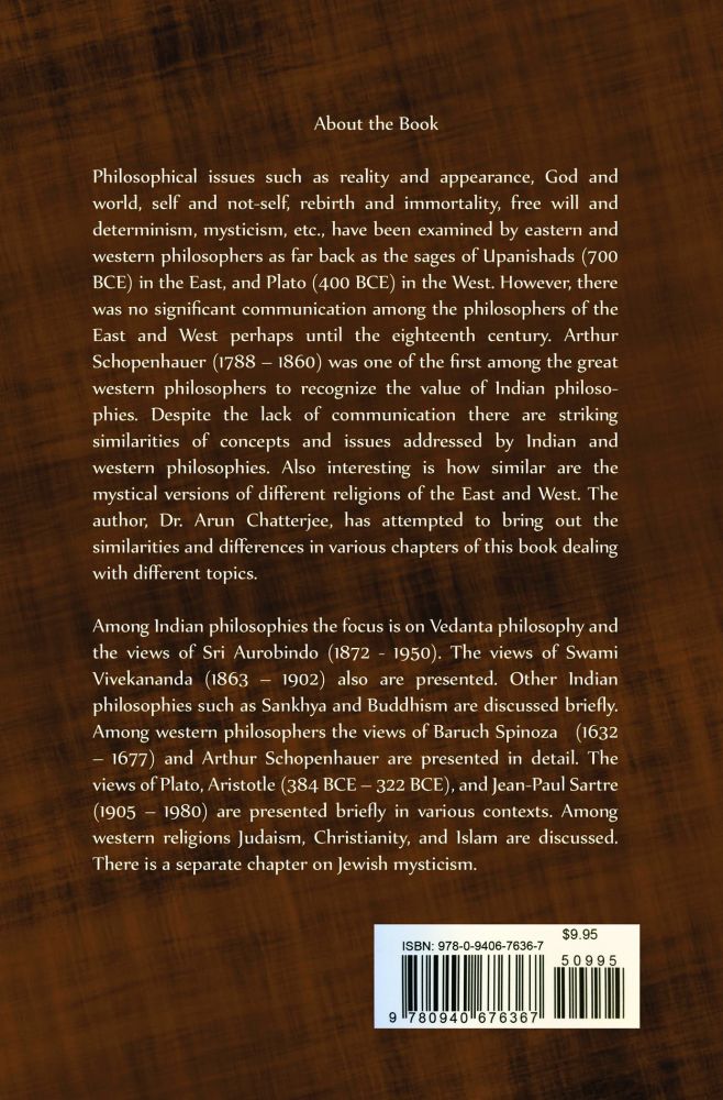 Essays On Vedanta and Western Philosophies