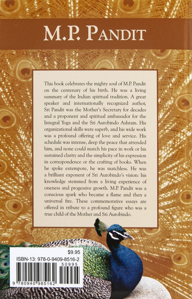 M.P. Pandit: A Centenarys Commemoration