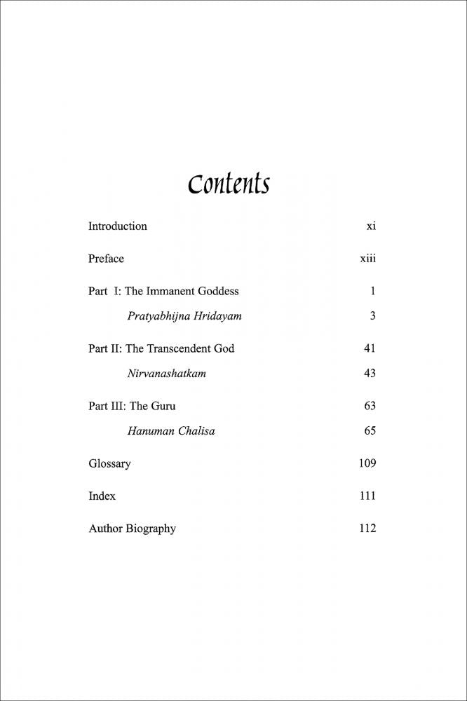 Three Paths of Devotion: Immanent Goddess, Transcendent God and the Guru