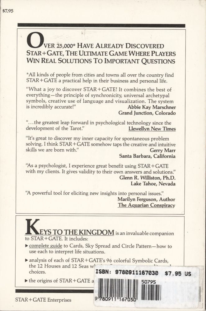 Star+gate: Keys to The Kingdom