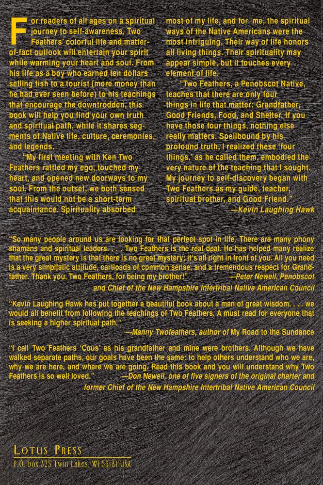 Two Feathers: Spiritual Seed Planter