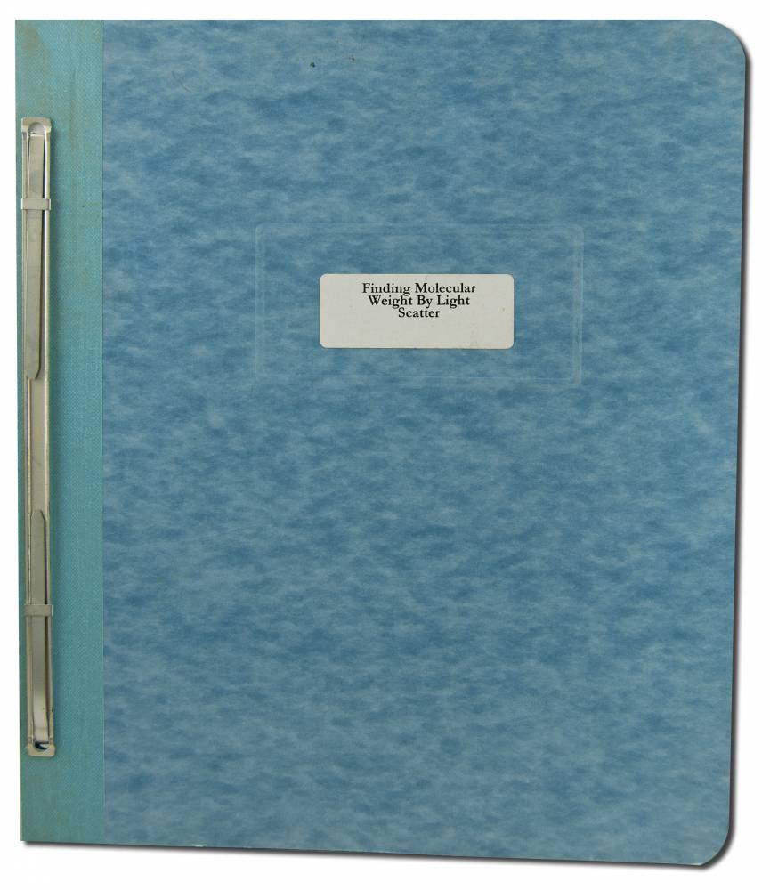 Finding Molecular Weight by Light Scatter