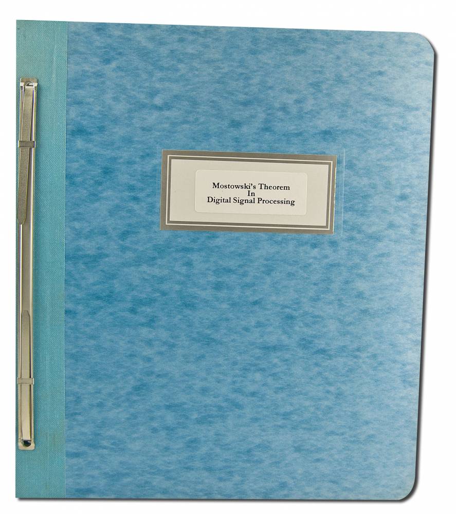 Mostowskis Theorem in Digital Signal Processing