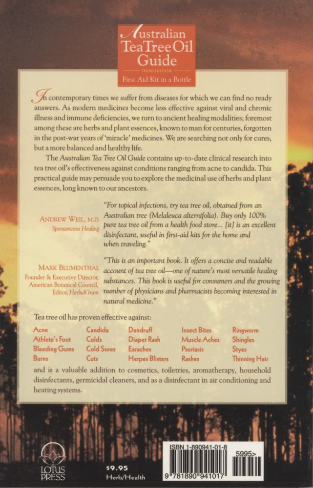 Australian Tea Tree Oil Guide: First Aid Kit in a Bottle