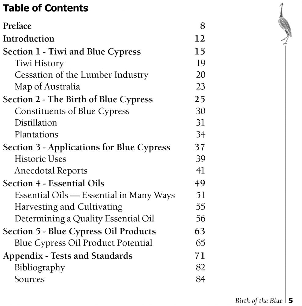 Birth of the Blue: Australian Blue Cypress Oil