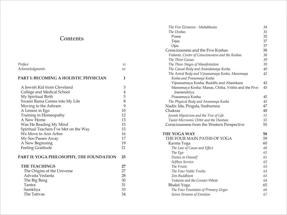 A Physicians Journey : Yoga and Meditation to Holistic Medicine