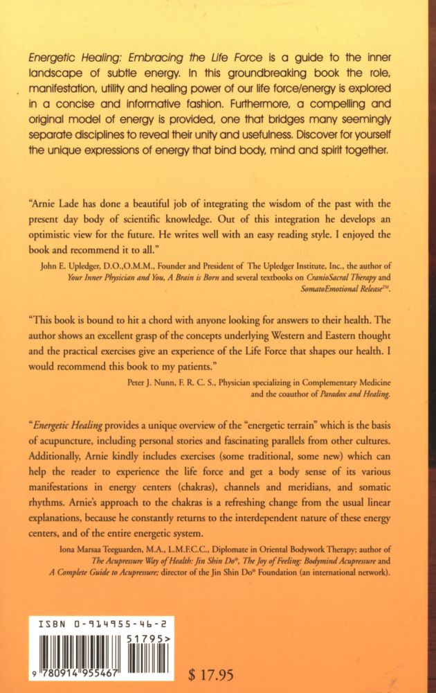 Energetic Healing, Embracing the Life Force