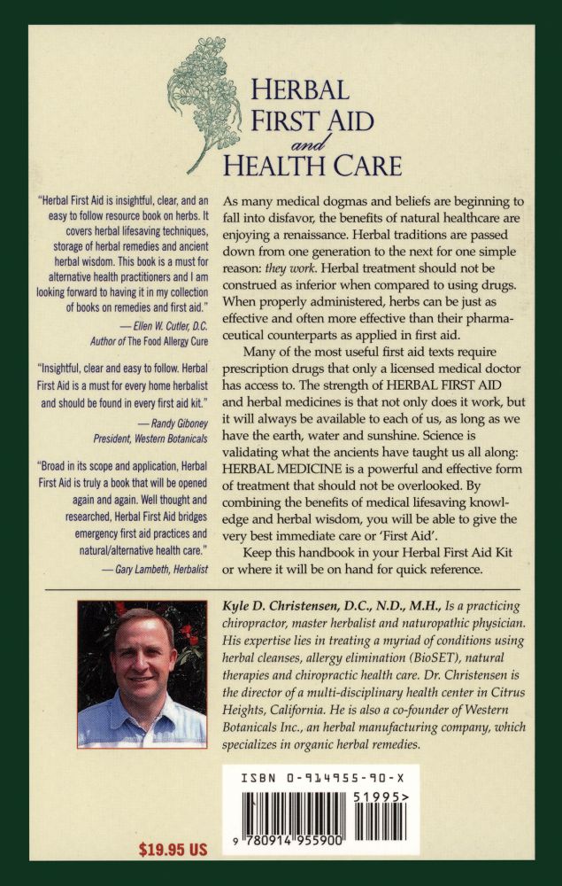 Herbal First Aid and Health Care