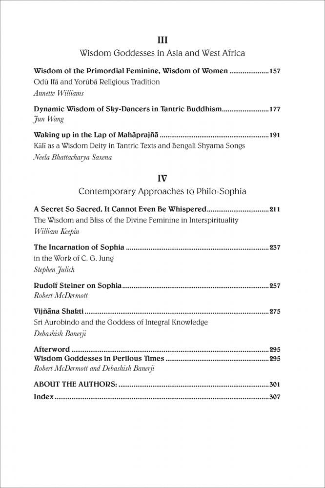 Philo-Sophia: Wisdom Goddess Traditions