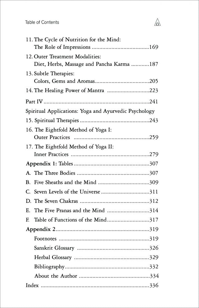 Ayurveda and the Mind