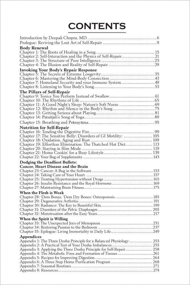 Body Renewal: The Lost Art of Self Repair