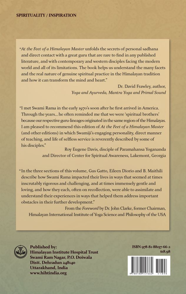 At the Feet of a Himalayan Master Volume 2 Remembering Swami Rama