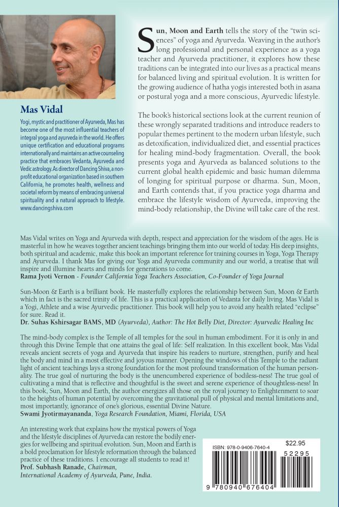 Sun, Moon and Earth: The Sacred Relationship of Yoga and Ayurveda