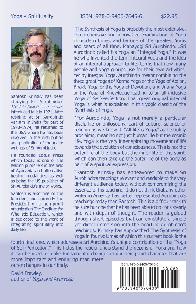 Readings in Sri Aurobindos The Synthesis of Yoga Volume 4