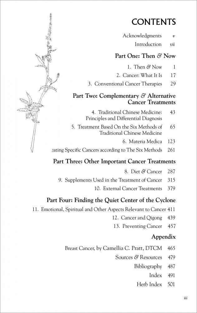 Treating Cancer with Herbs: An Integrative Approach