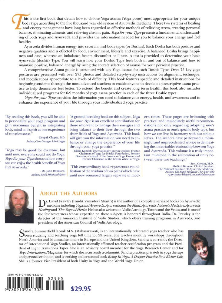 Yoga For Your Type - Ebook