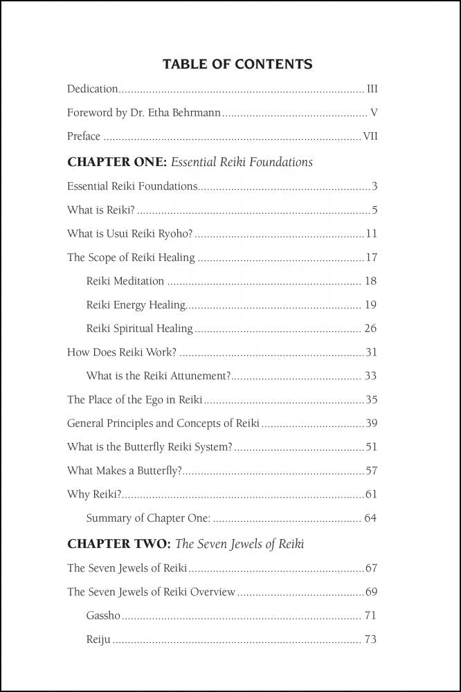 The Seven Jewels of Reiki