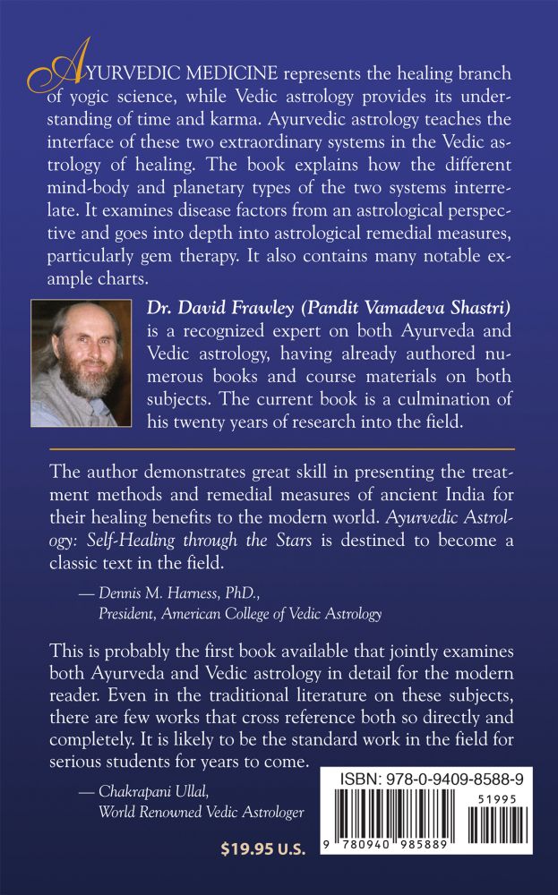 Ayurvedic Astrology: Self-Healing Through the Stars - Ebook