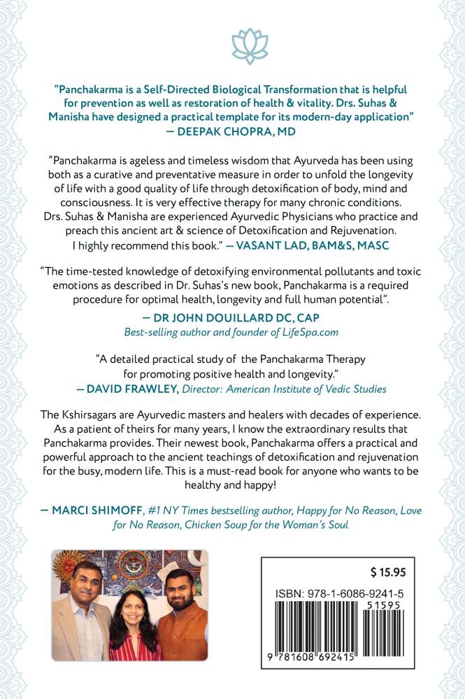 Panchakarma: The Ayurvedic Art and Science of Detoxification and Rejuvenation - Ebook