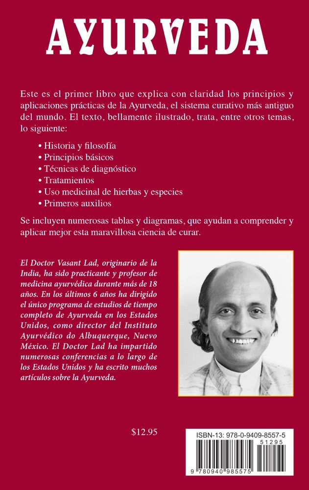 Ayurveda: La Ciencia de Curarse Uno Mismo