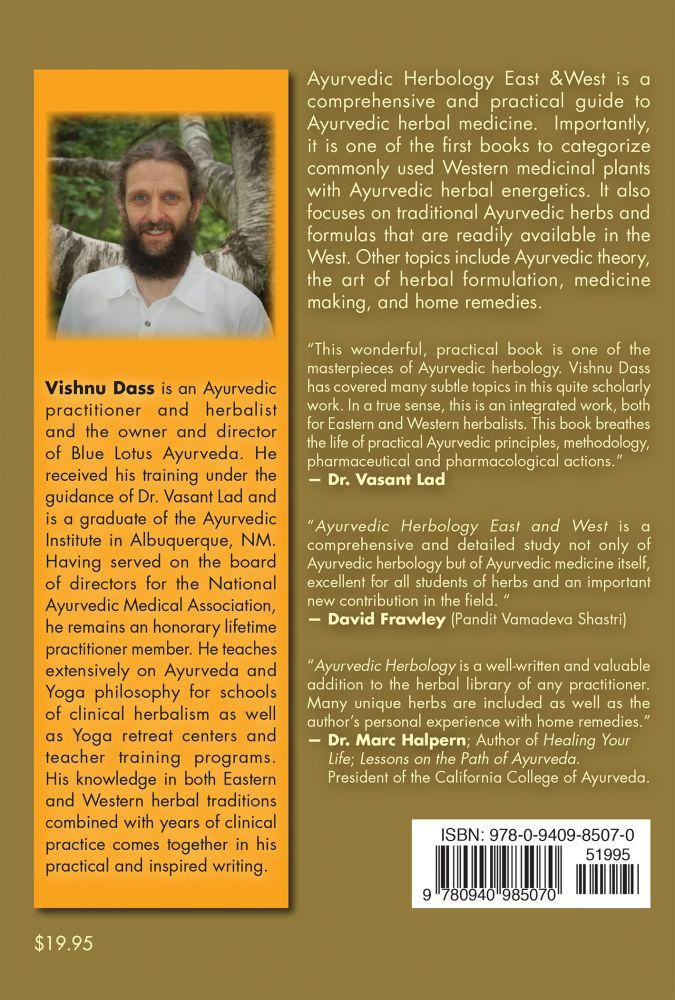 Ayurvedic Herbology East and West - Ebook