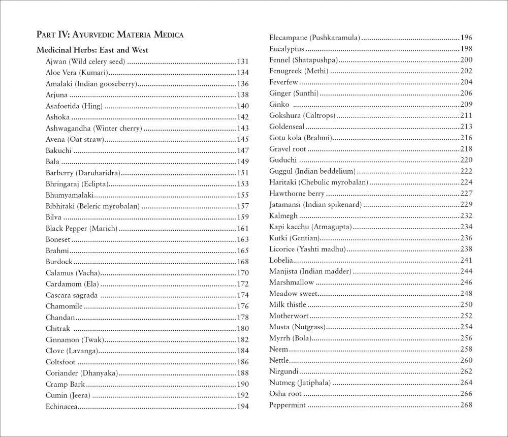 Ayurvedic Herbology East and West - Ebook