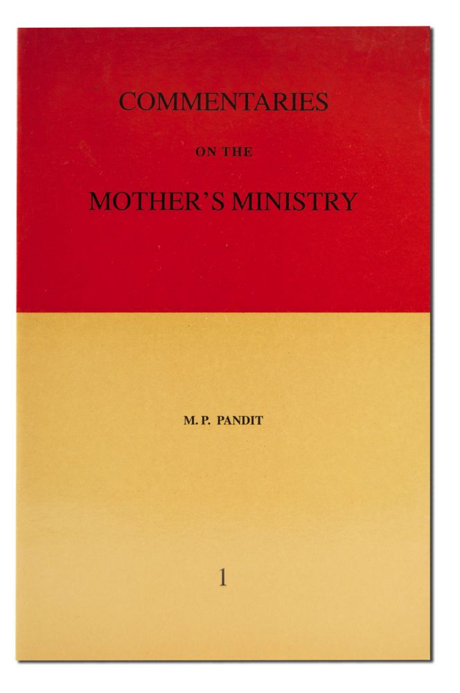 Commentaries on the Mothers Ministry Volume 1